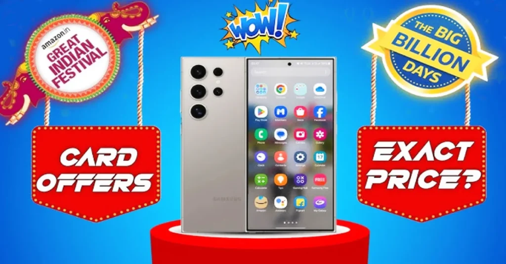 samsung s24 ultra amazon great indian festival flipkart big billion days