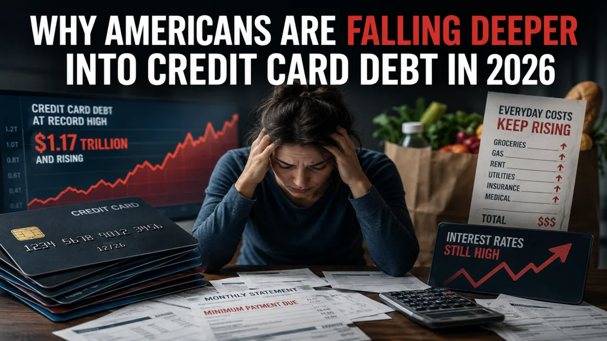 Why Americans Are Falling Deeper Into Credit Card Debt in 2026